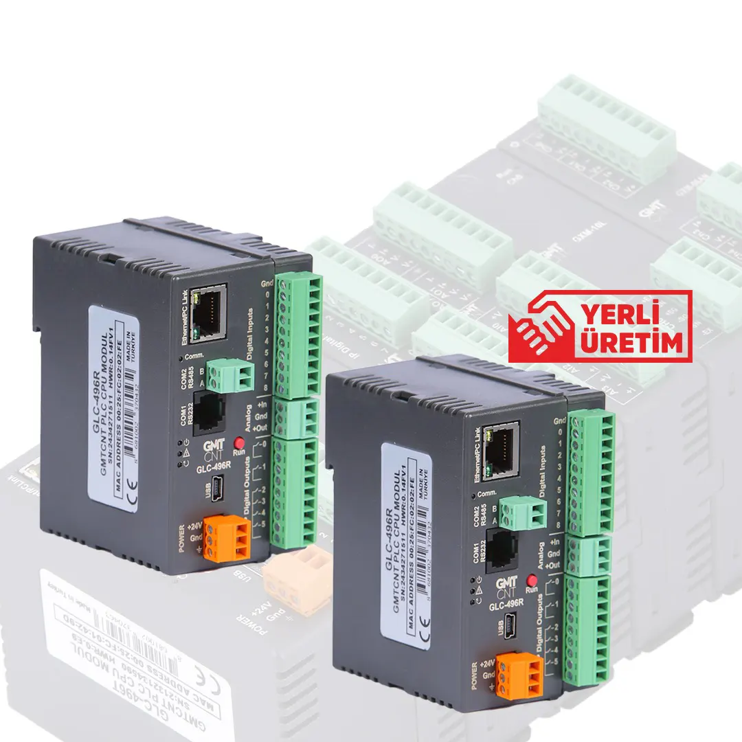 SD7 Serisi ENDÜSTRİYEL PLC’DE YERLİ ÜRETİM GÜCÜ