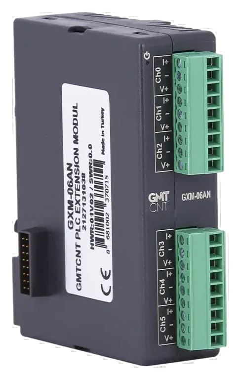 GXM-06AN 6AO - Yerli Üretim Analog Modüller