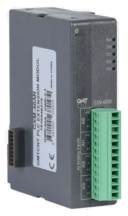 GXM-40AN 4AI - Yerli Üretim Analog Modüller