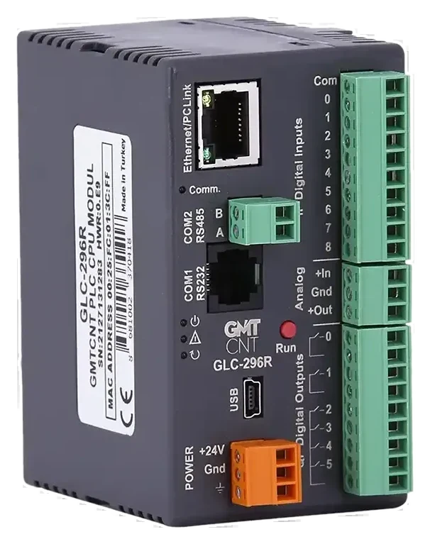 GLC-296R - Yerli Üretim PLC - CPU Modülleri