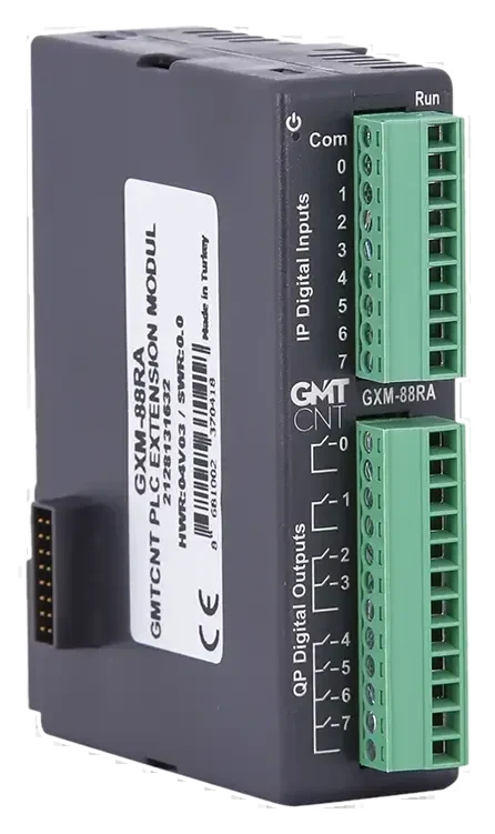 GXM-88RA 8DI, 8RO - Yerli Üretim Dijital Modüller